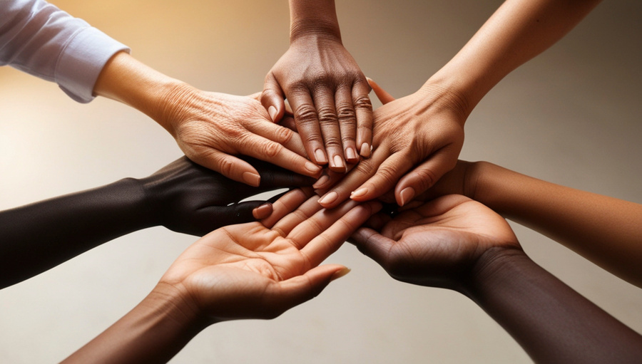 Supportive hands